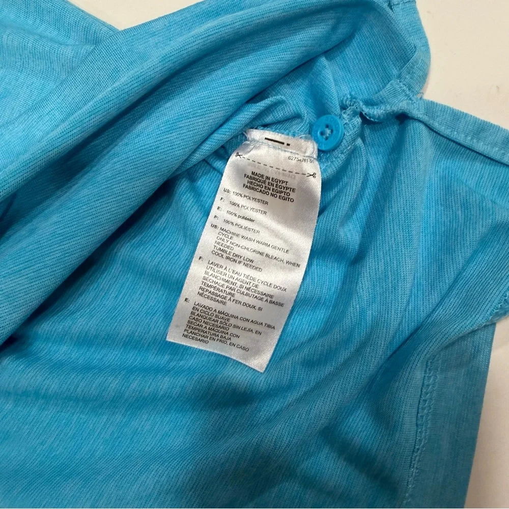 Adidas Men's Sky Blue Golf Polo Shirt